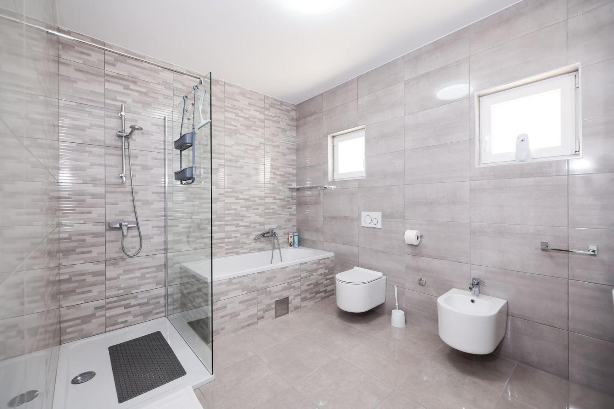 Deluxe Apartments Sanja With Seaview Gornji Karin Kültér fotó